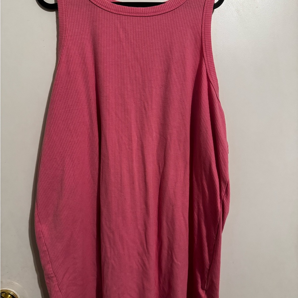 Torrid Pink Ribbed Top